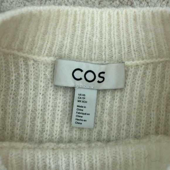 COS TEXTURED MOHAIR-BLEND SWEATER - Picture 5 of 7